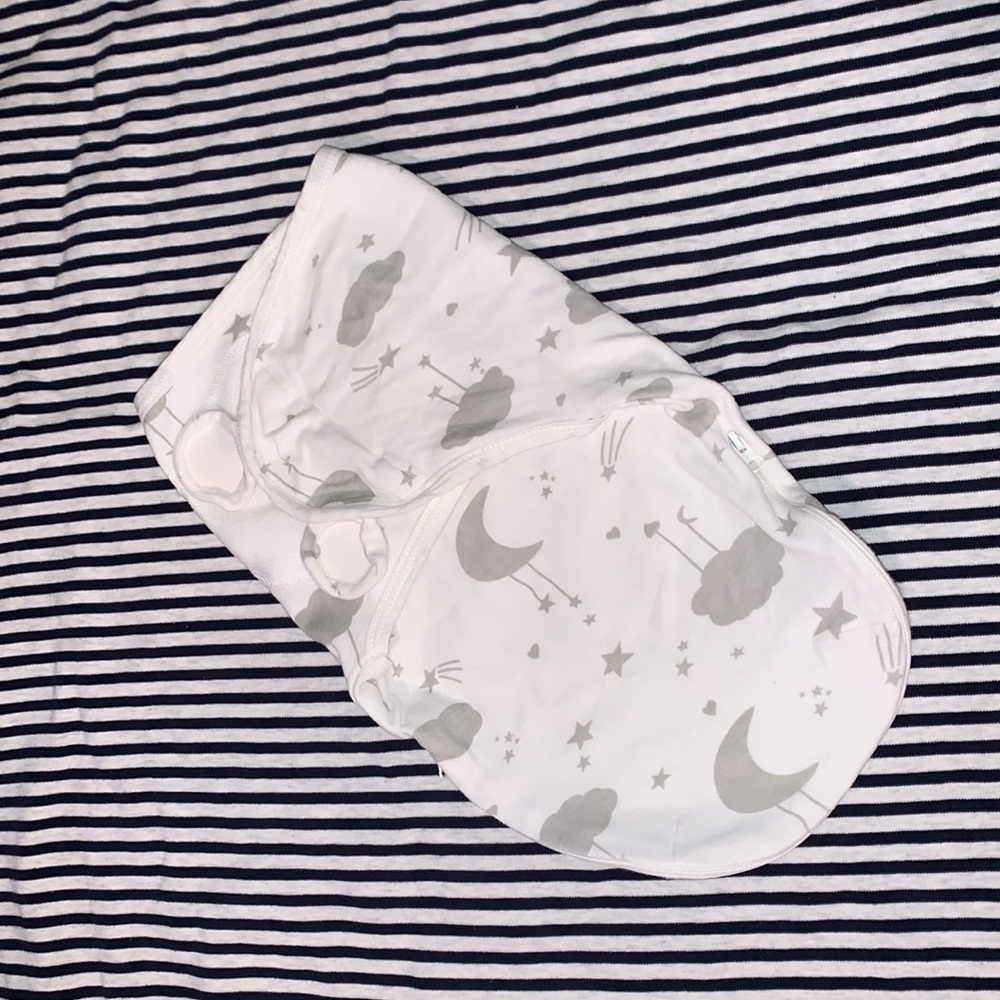 swaddle clouds and moon